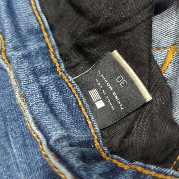 Flying Monkey Highrise Ankle Skinny Jeans Sz. 30/32 - Picture 3 of 8